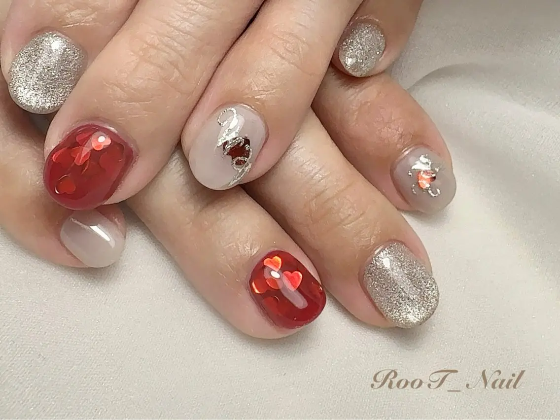 ネイル フラッシュネイル ハンドネイル RooT Nailのネイルデザイン