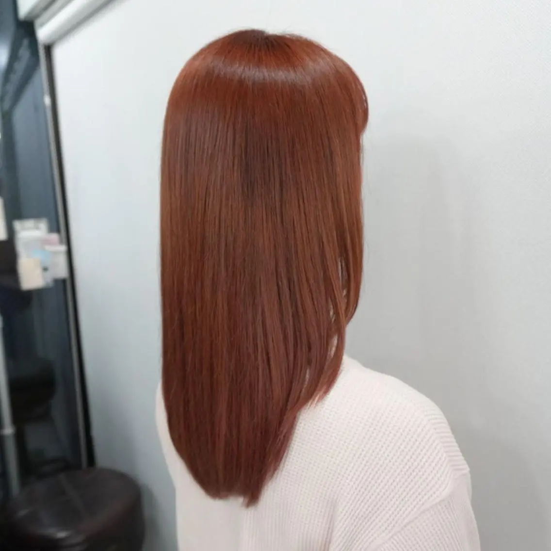 ロング カラー ブラウンカラー レッドカラー レッドブラウン ロング ❇️安達 優心❇️ レイヤー/艶髪特化のヘアスタイル