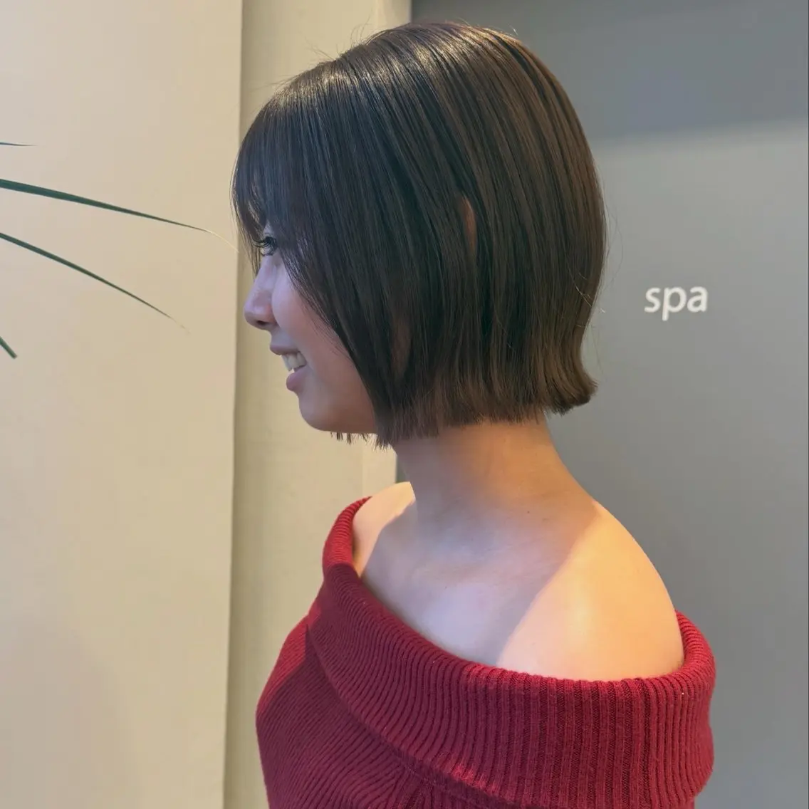 ショート カラー カット ヘアカラー トリートメント 中村 彩音のヘアスタイル