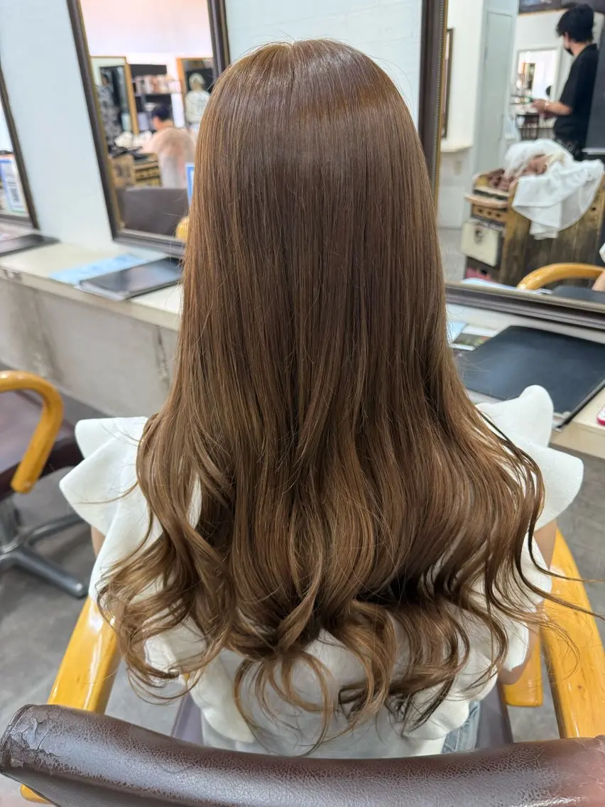 カラー ヘアカラー 🧸U-topia 🧸佐野ななみ🧸のヘアスタイル