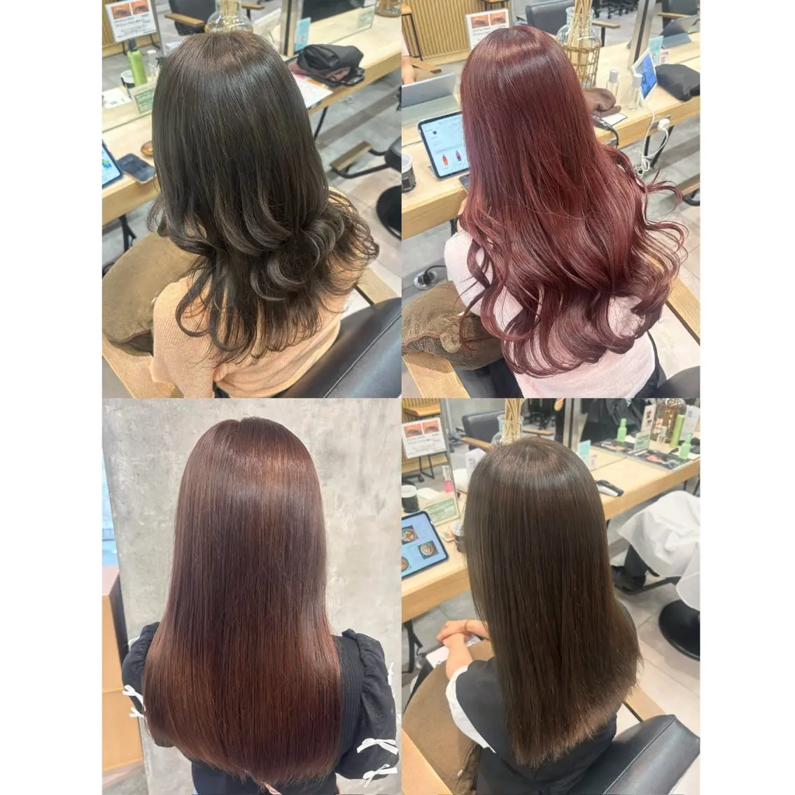 【カラーモデル】✨先着30名限定✨艶感or透明感ワンカラー🎨🫧色味相談🆗💖ロング料金ブロー代込み⭐️の写真