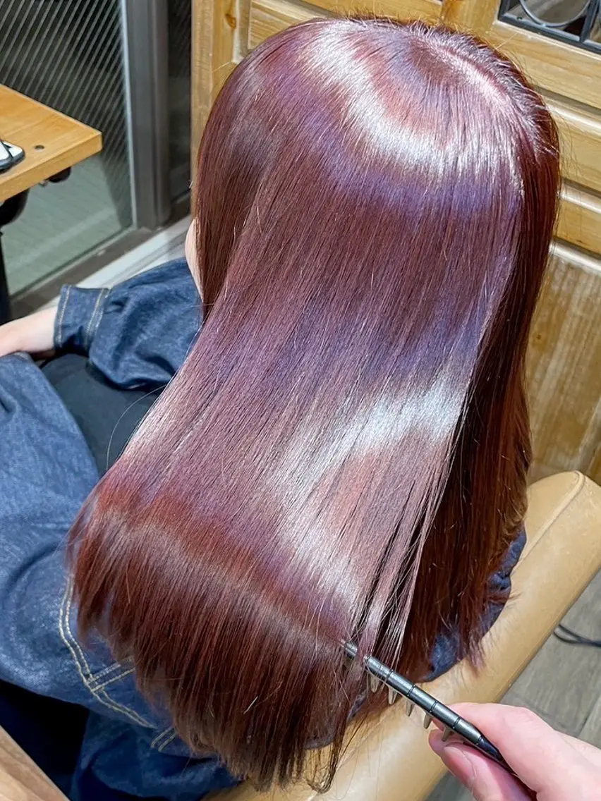 ロング 竹下 勇人のヘアスタイル
