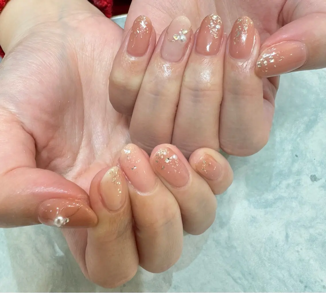 ネイル ハンドネイル nailist kanae🦖のネイルデザイン