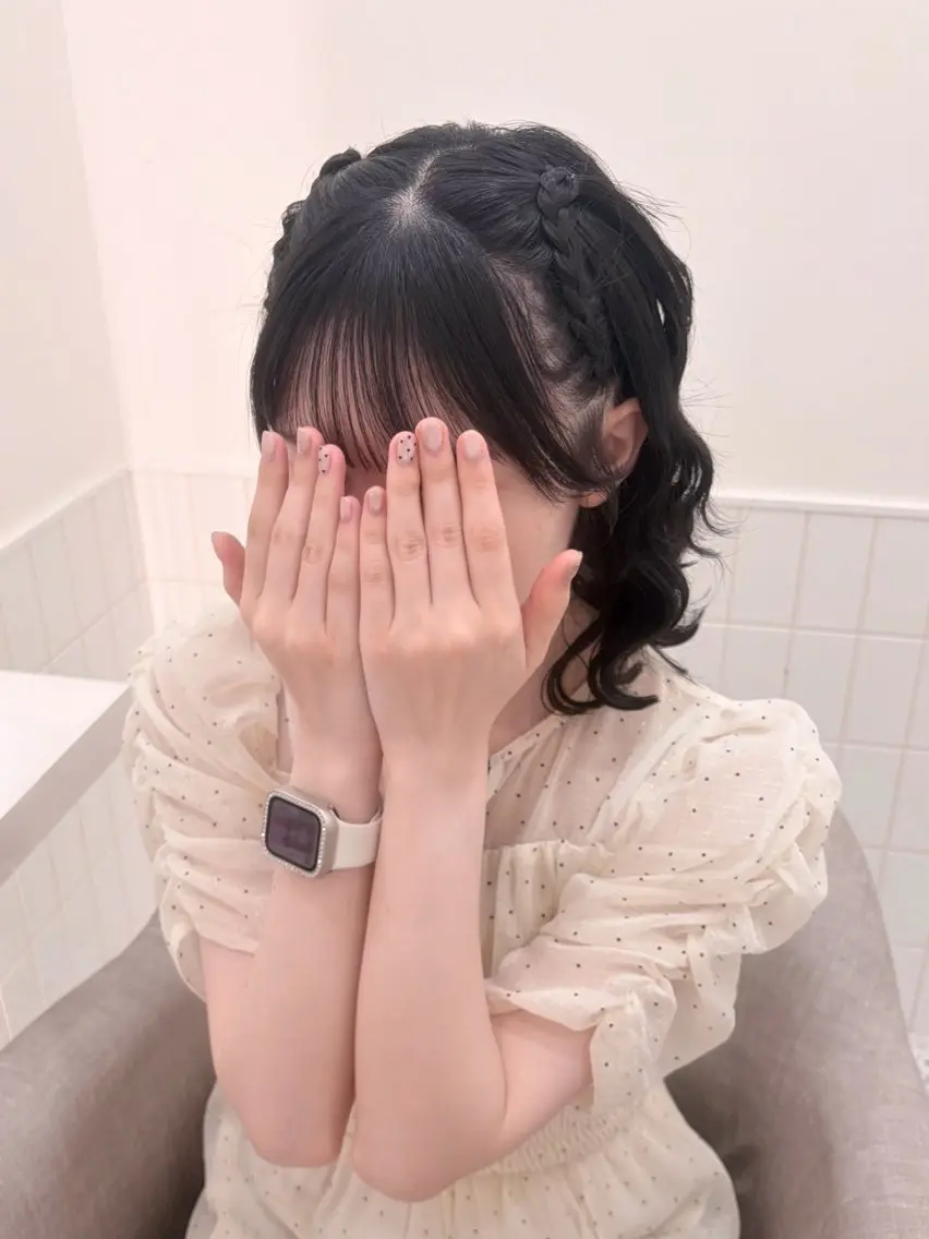 ショート ボブ ヘアセット 木村 しずかのヘアスタイル