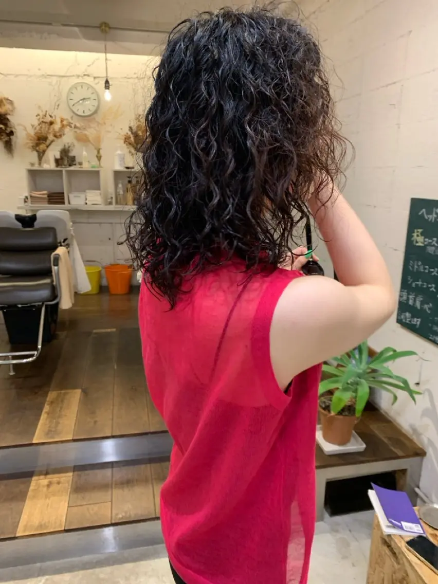 パーマ スパイラルパーマ 【takk】 ナカヤママサヨシのヘアスタイル