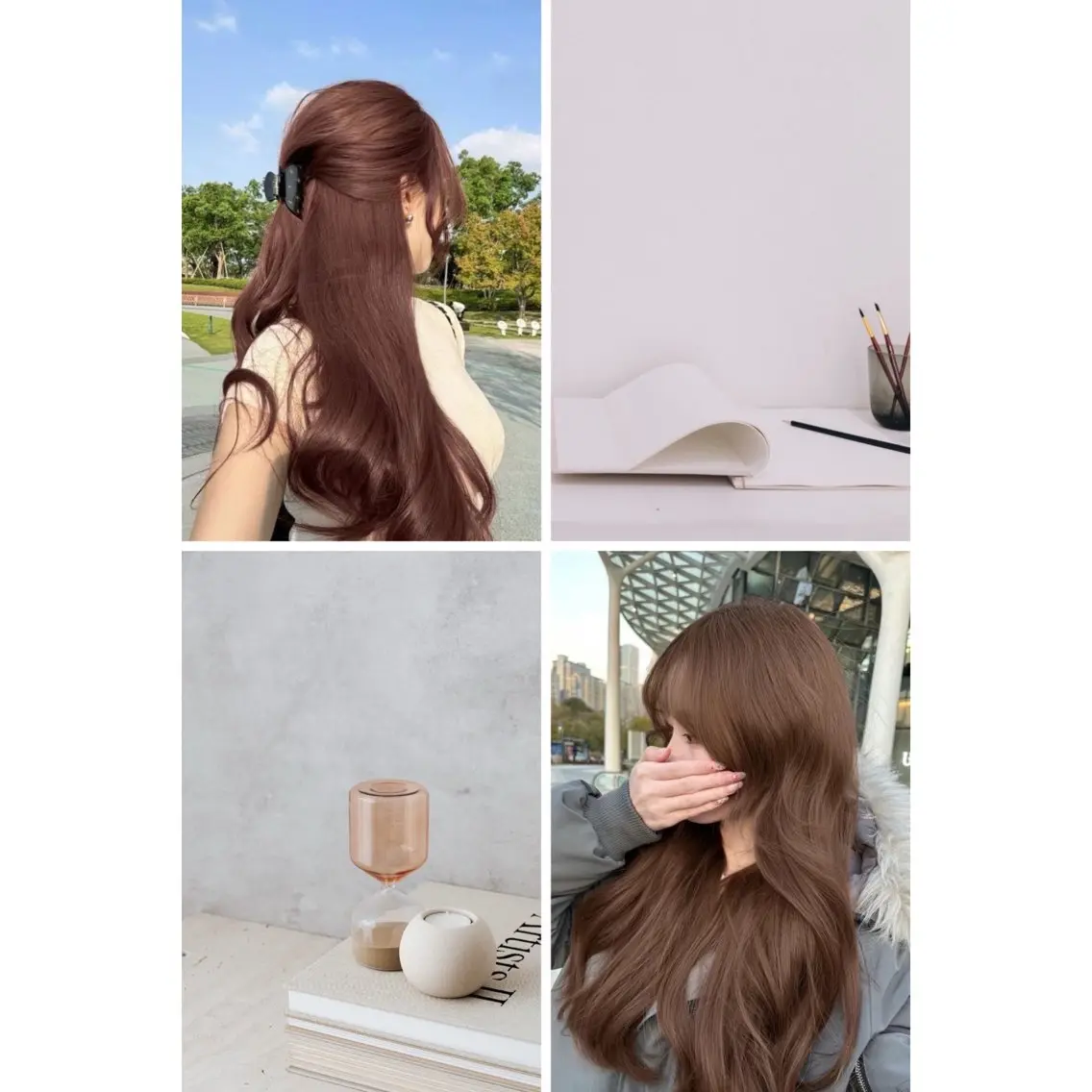 カラー ヘアカラー はしもと あかりのヘアスタイル