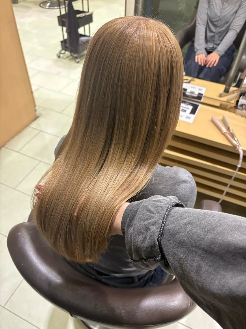 ロング カラー sakura🎀/ ハイトーン/カラーのヘアスタイル