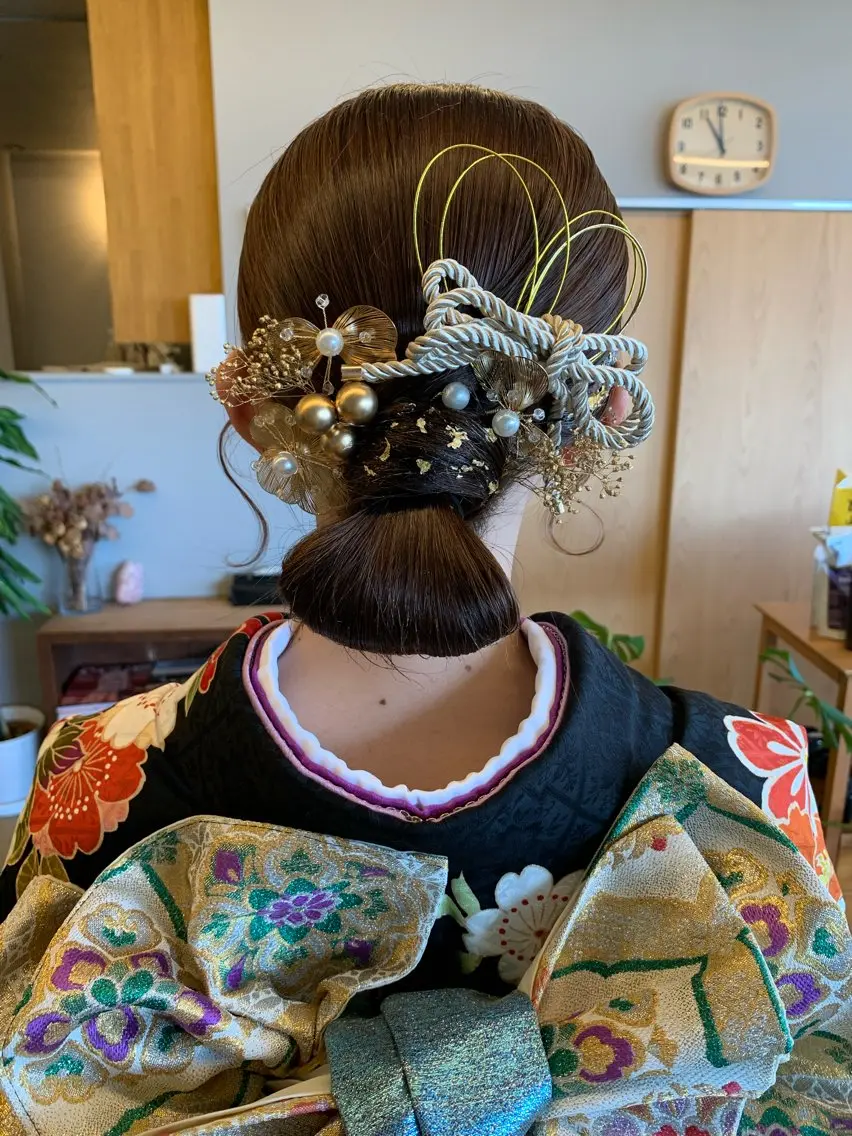 セミロング カラー ヘアアレンジ ITO YUKIのヘアスタイル