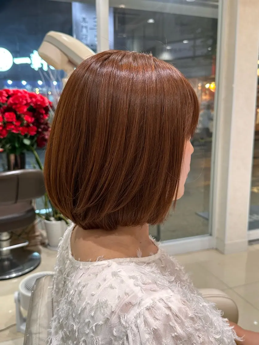 カラー ヘアカラー 🤍韓国風 透明感カラー🤍京香のヘアスタイル