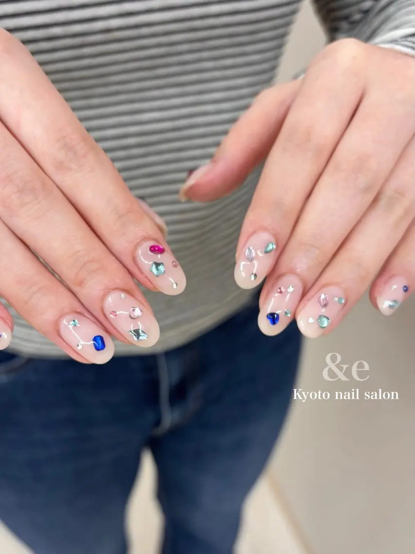 ネイル ハンドネイル nail salon &e rieのネイルデザイン