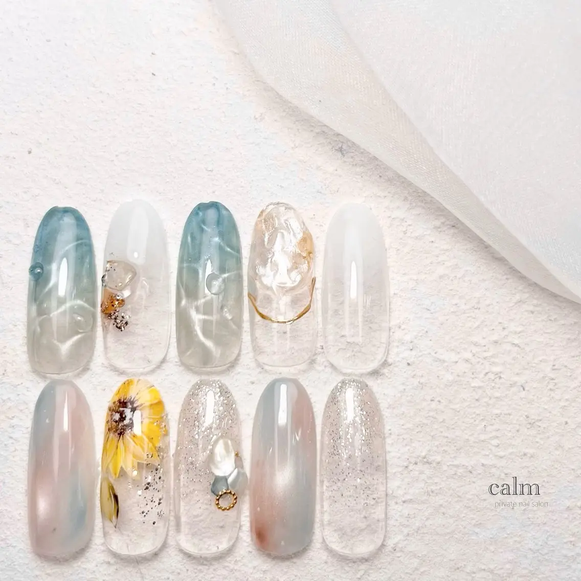 ネイル ハンドネイル calm 〔ｶｰﾑ〕のネイルデザイン