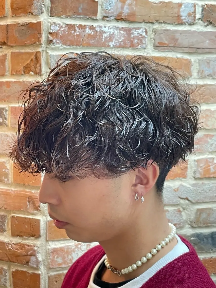 カット＋パーマ＋シャンプーの写真