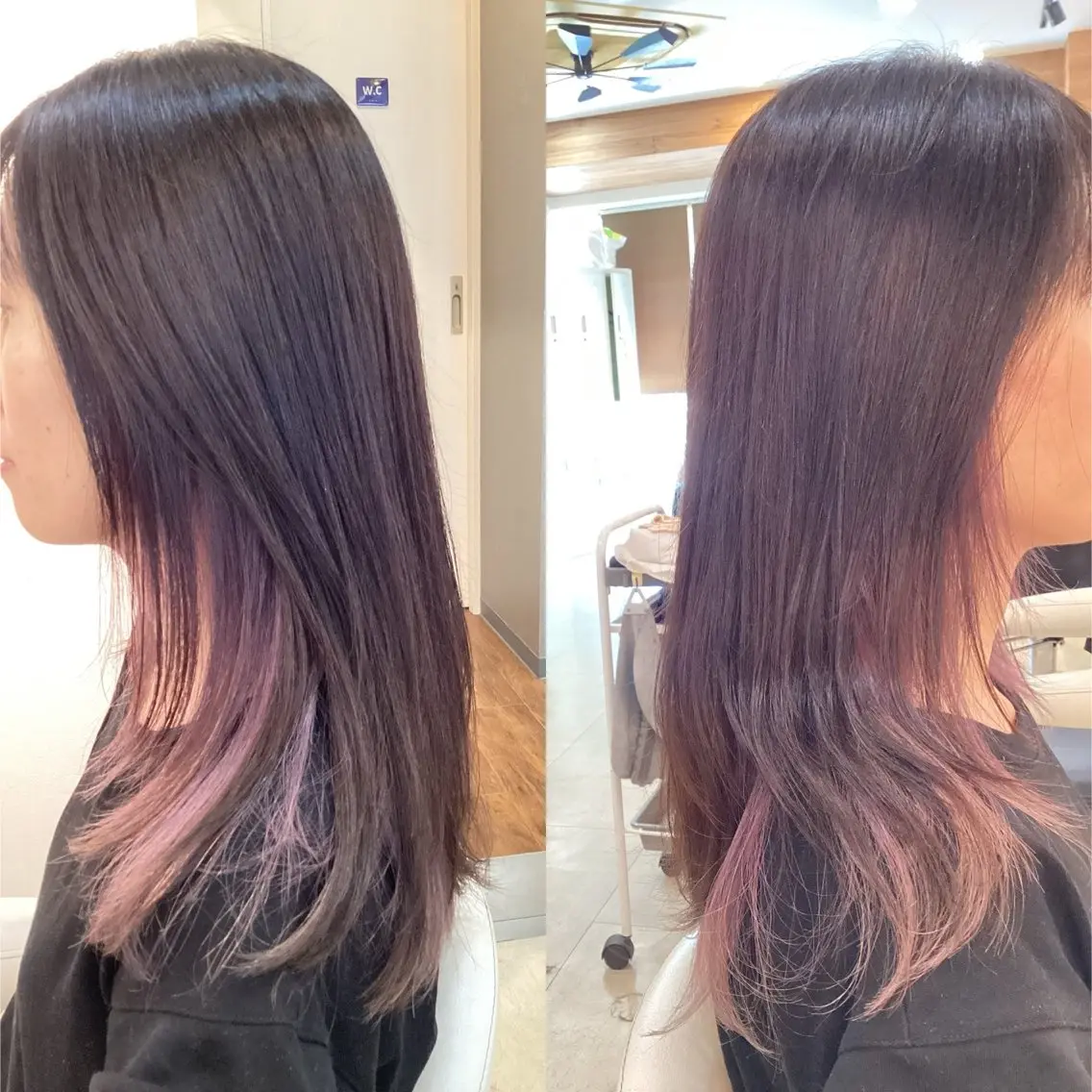 ロング カット ヘアカラー hair bonitaのヘアスタイル