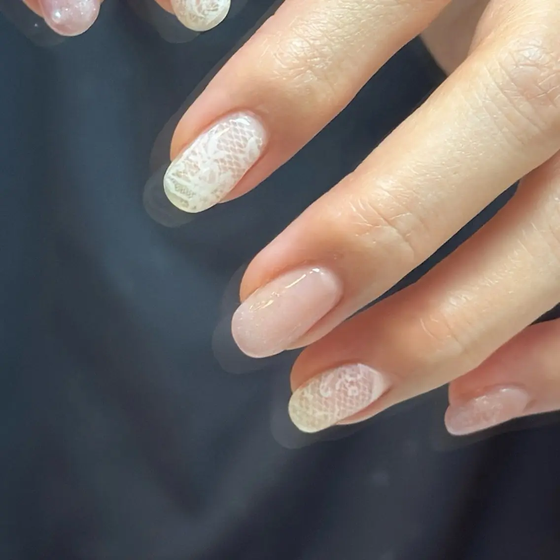 ネイル レース GELo nail rinaのネイルデザイン