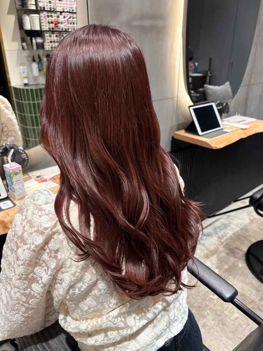 カラー ヘアカラー 加賀美 幸乃のヘアスタイル