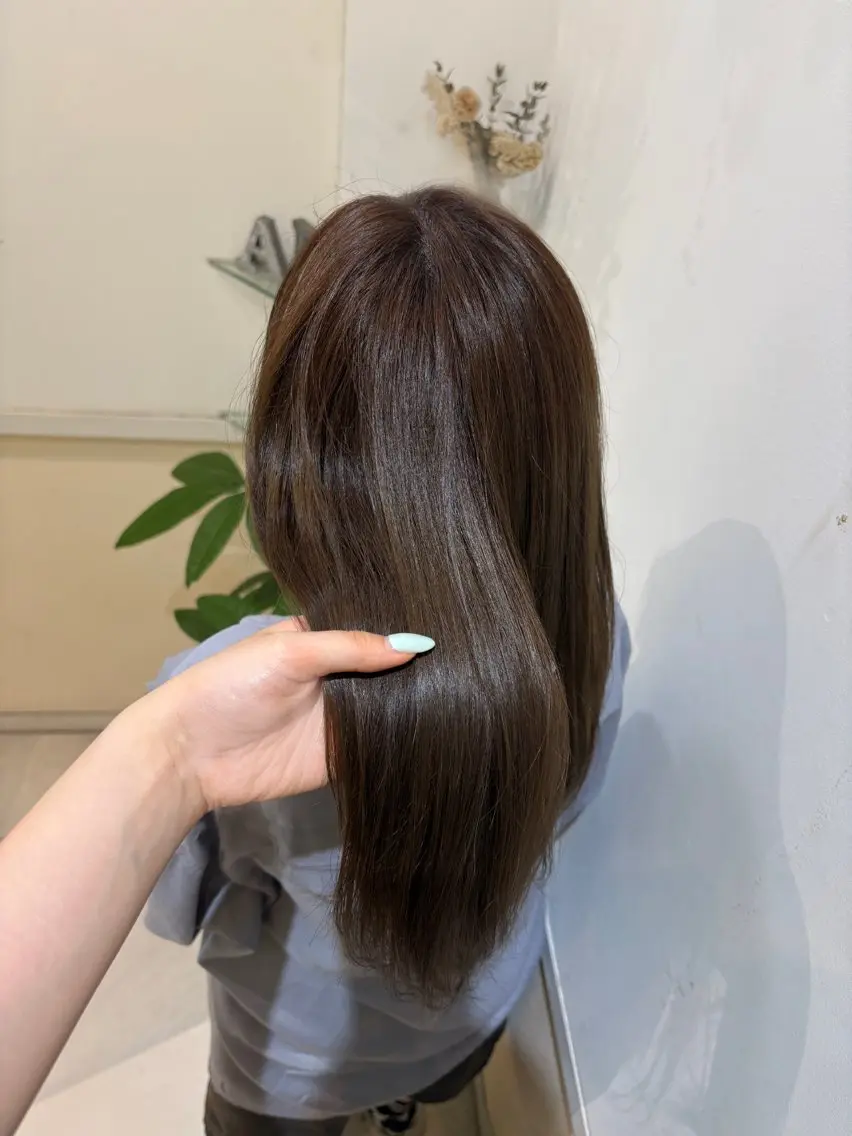 ロング ♡カラーモデル募集♡ 前畑 陽菜乃のヘアスタイル