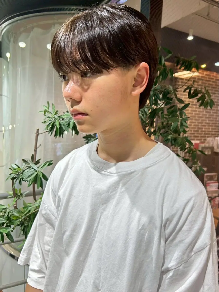 カラー メンズ カット ヘアカラー メンズカット ⚡️ カラー/レア⚜️のヘアスタイル