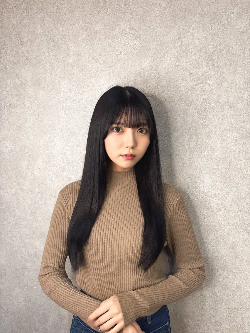 セミロング カラー 高橋駿太/髪質改善/ 表参道/カットモデルのヘアスタイル