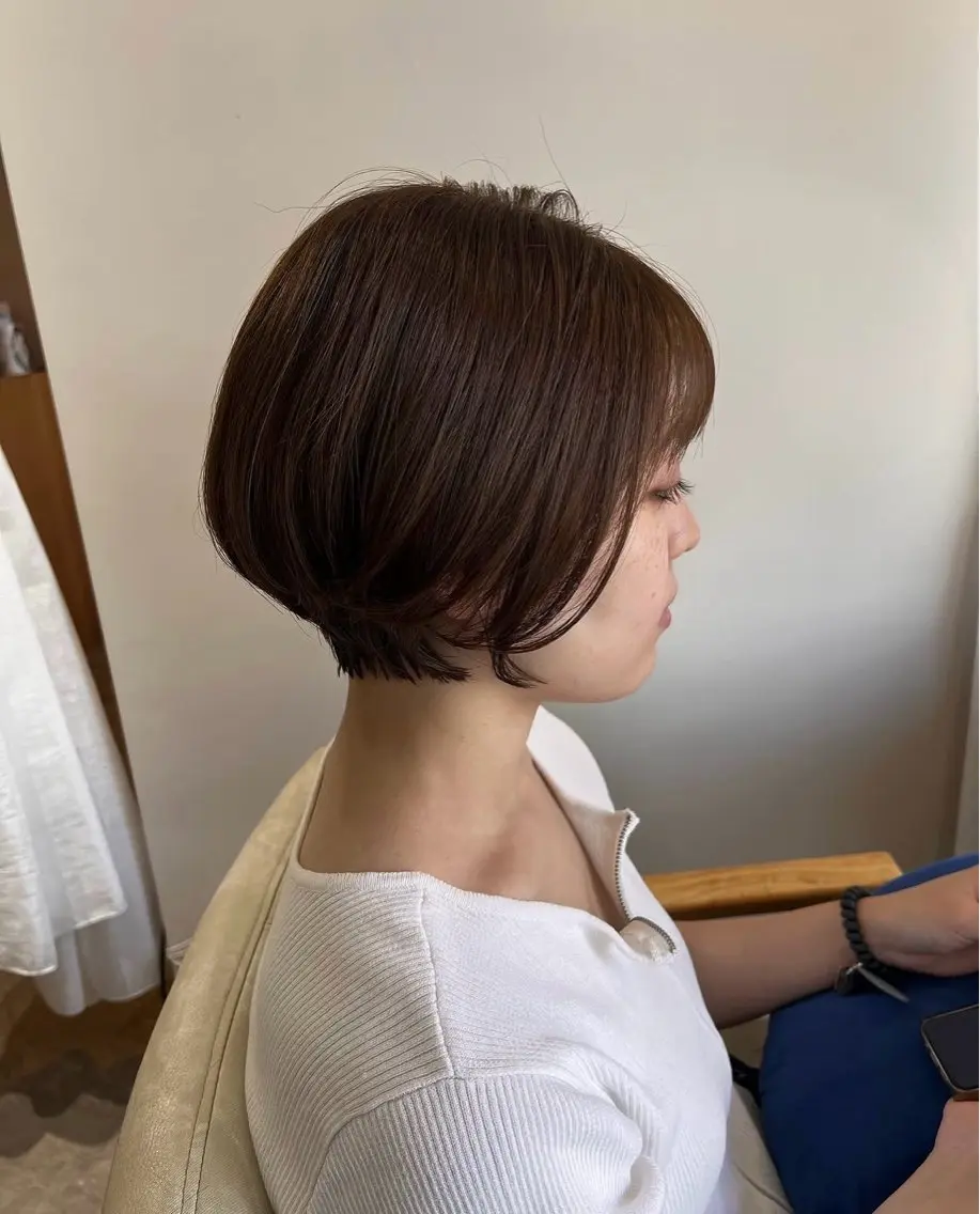 ショート 《PARAGO緑橋》 山田素/ショート♡のヘアスタイル
