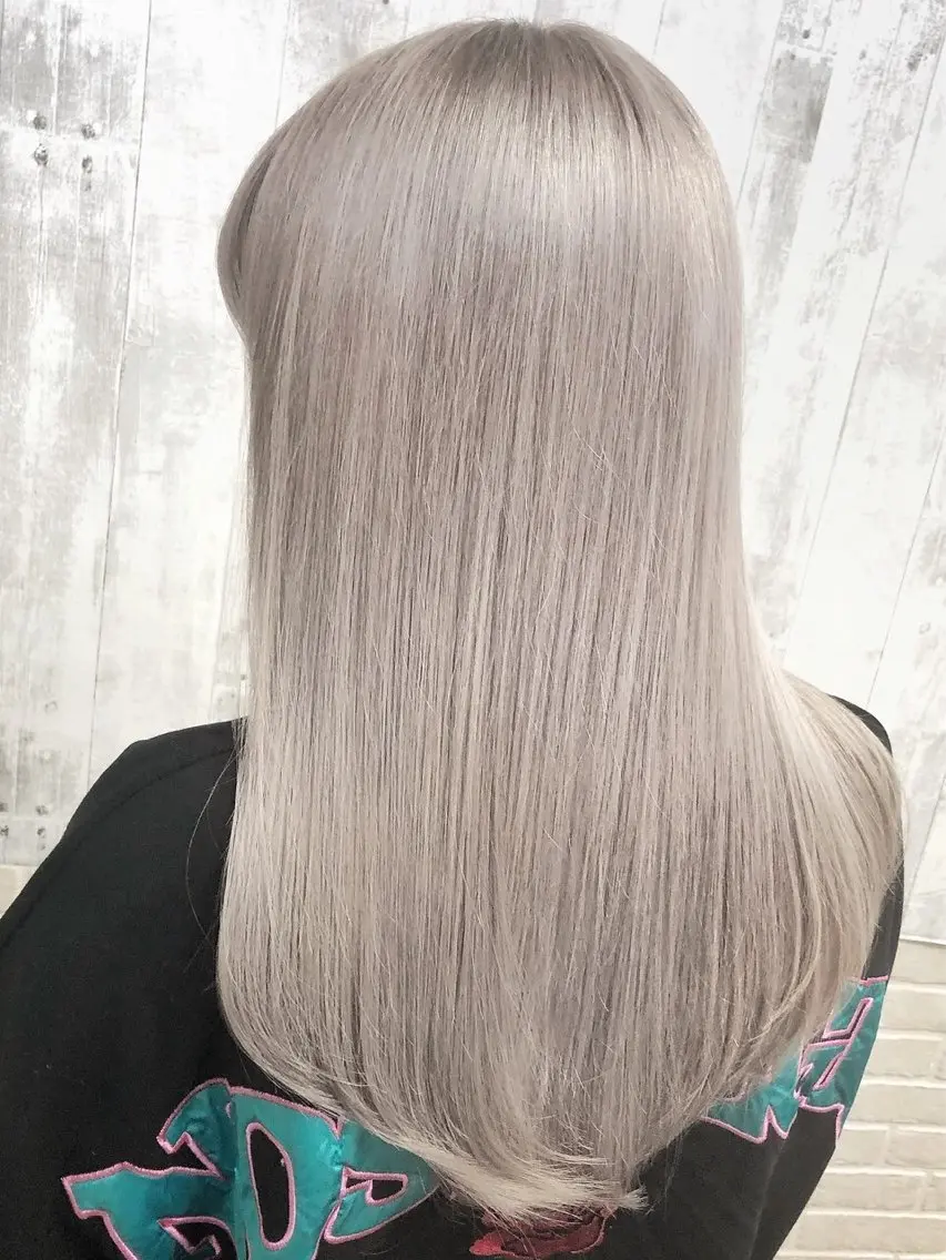 【❤️ご新規様限定❤️】ケアブリーチ+カラー+1stepトリートメント🫧ロング料金なし🫧の写真