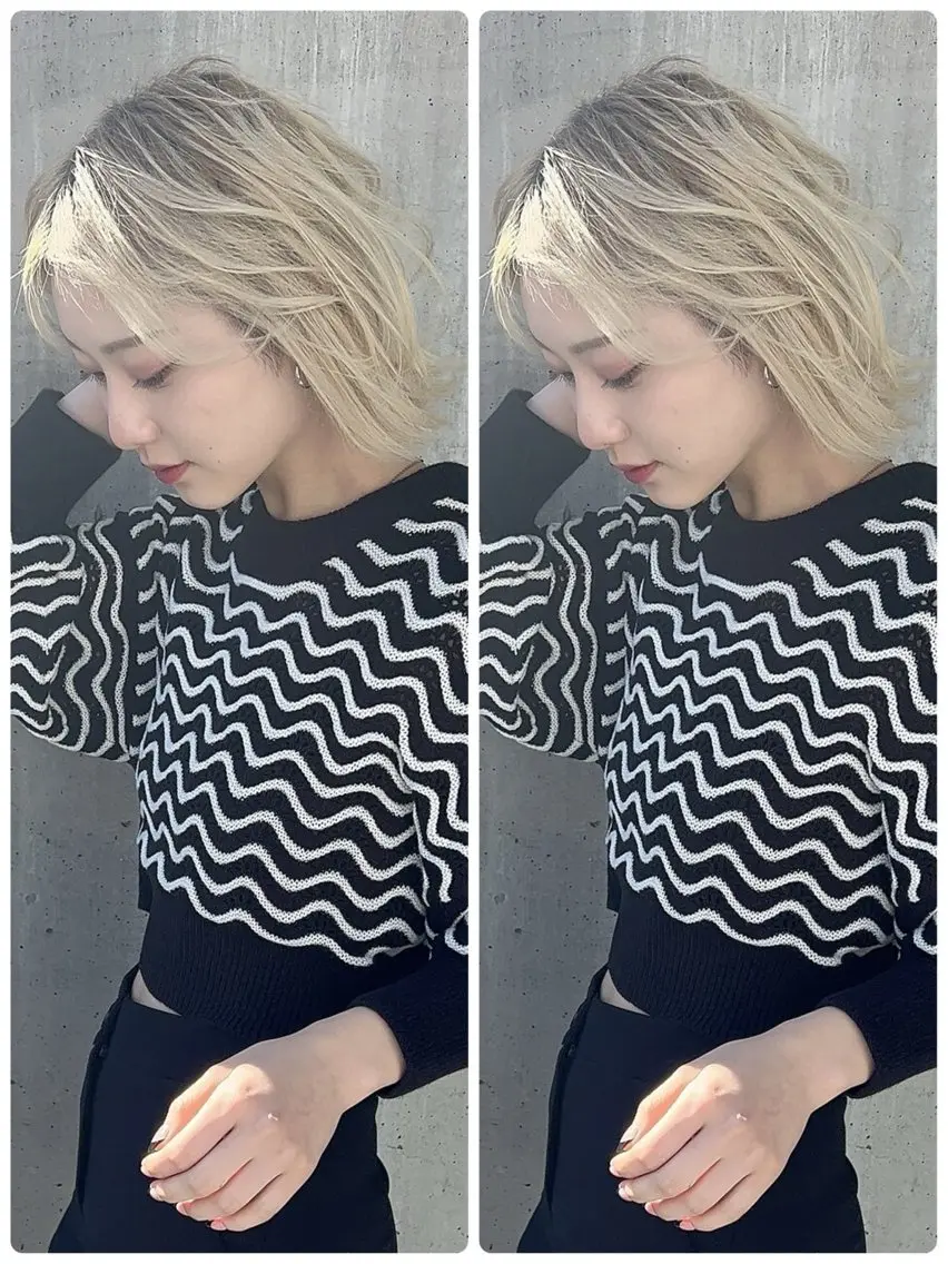 ✨新規限定クーポン✨【ケアブリーチ】+【ケアカラー】+【ケアトリートメント】の写真