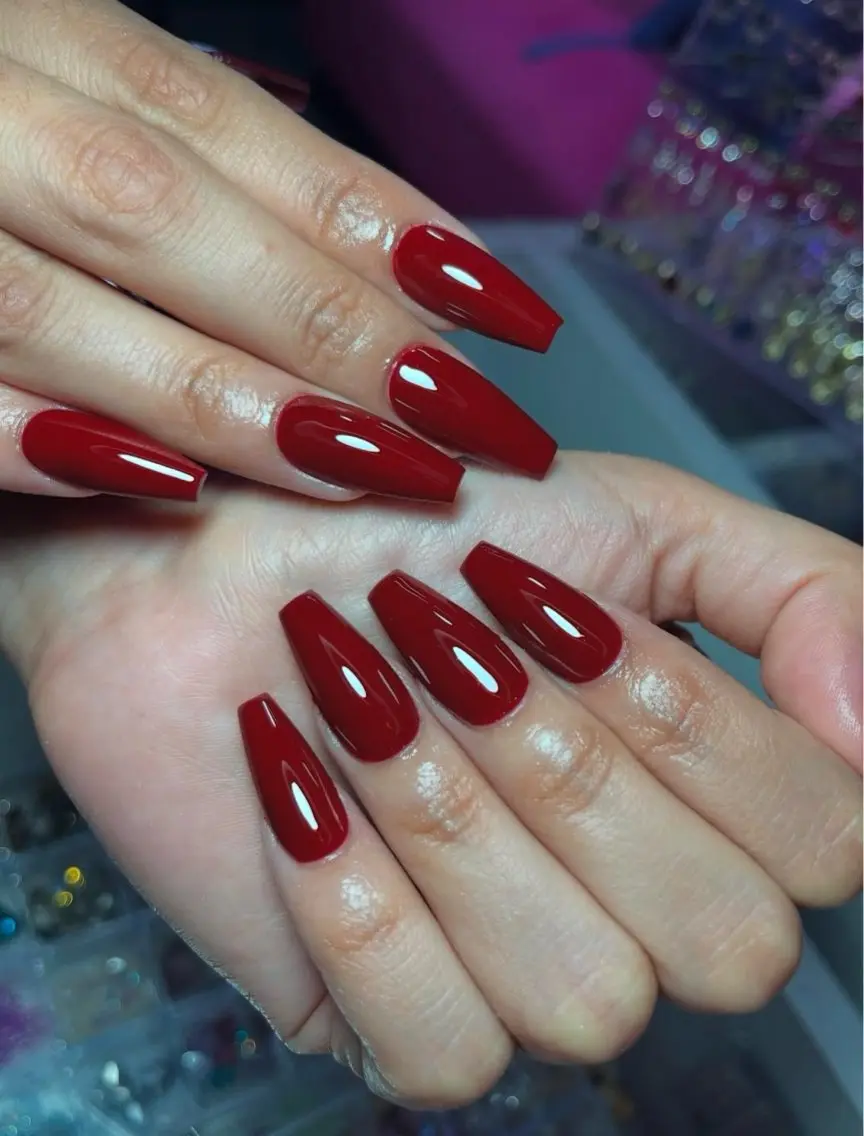 ネイル グラデーション キラキラネイル ワンカラーネイル 冬ネイル Jenn Nail Salonのネイルデザイン