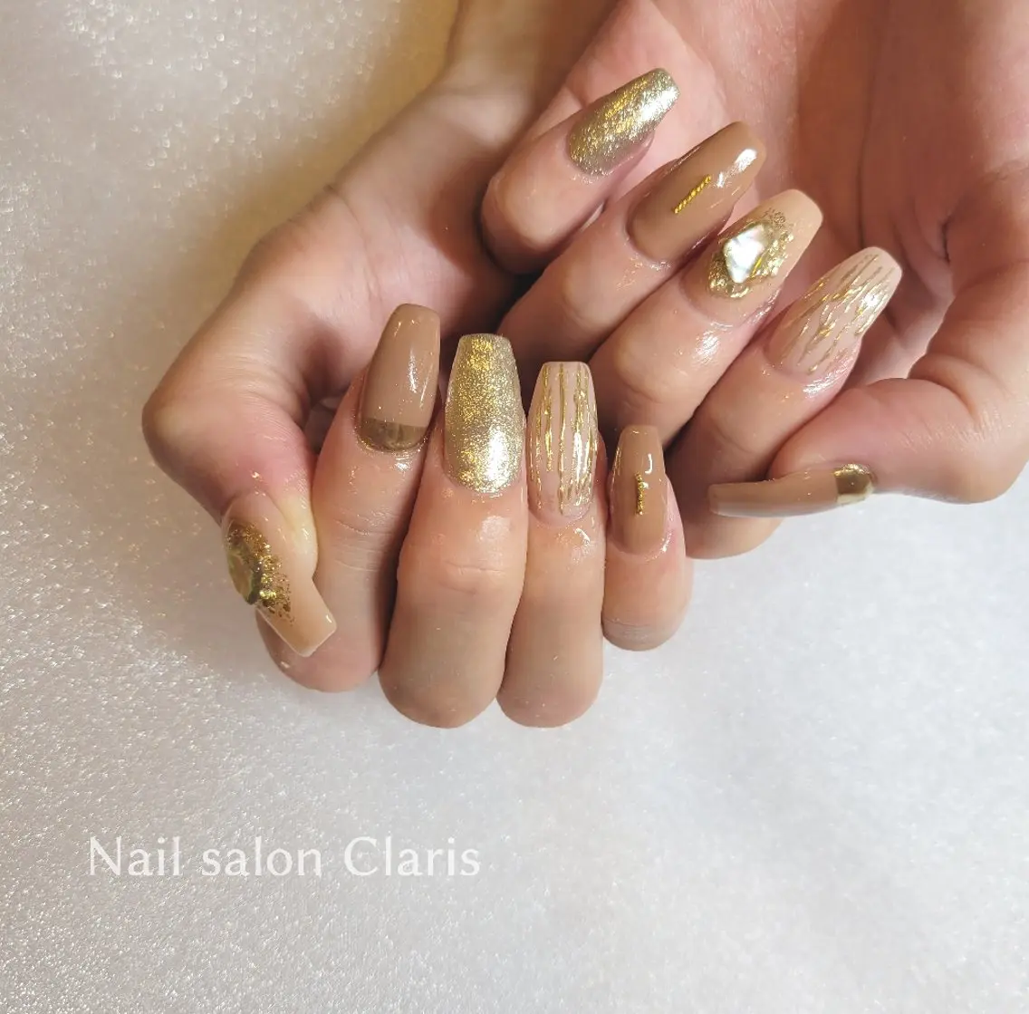 ネイル アートネイル ジェルネイル Nailsalon Clarisのネイルデザイン