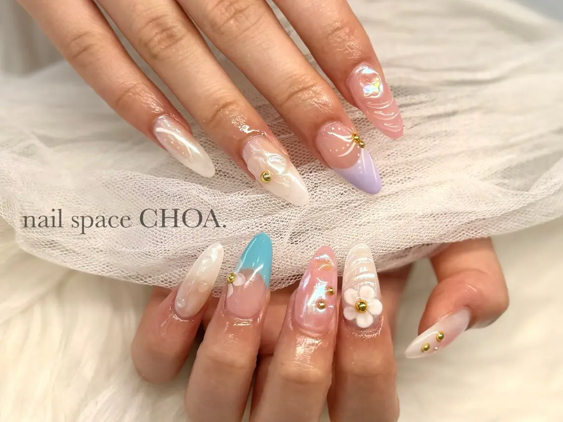 ネイル nail space choa.のネイルデザイン