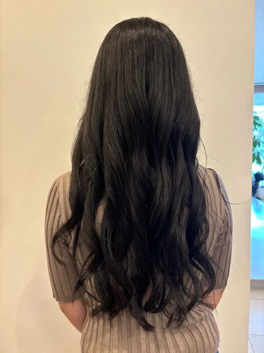 ロング カラー 近藤 風華のヘアスタイル