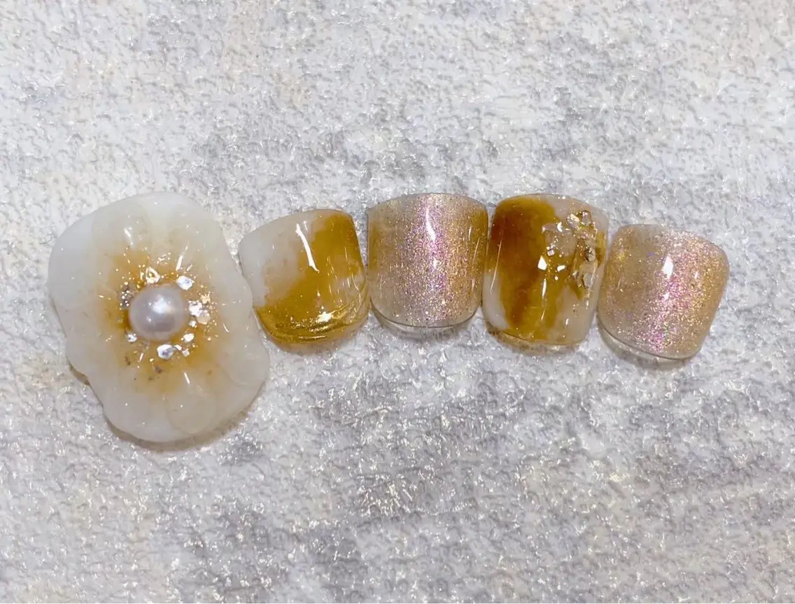 ネイル フットネイル nailst MIKUのネイルデザイン