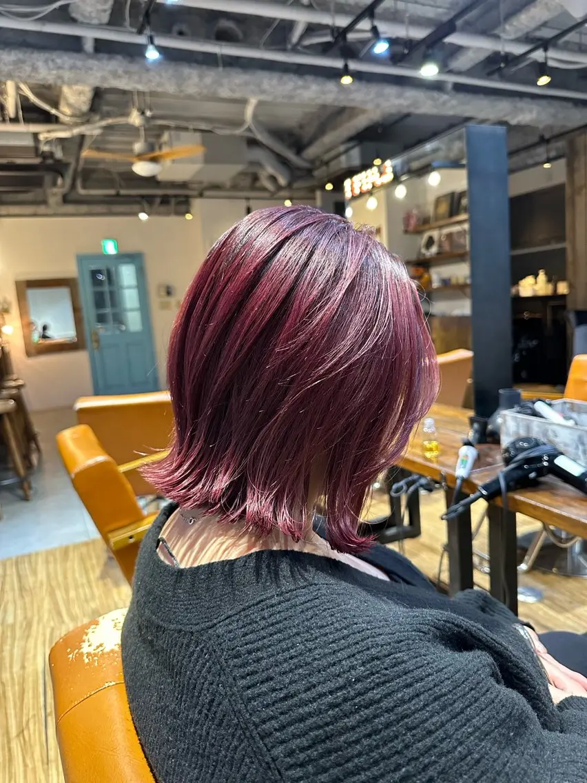 カラー カット ヘアカラー レイヤーカット🫧 /髪質改善✨TOWAのヘアスタイル