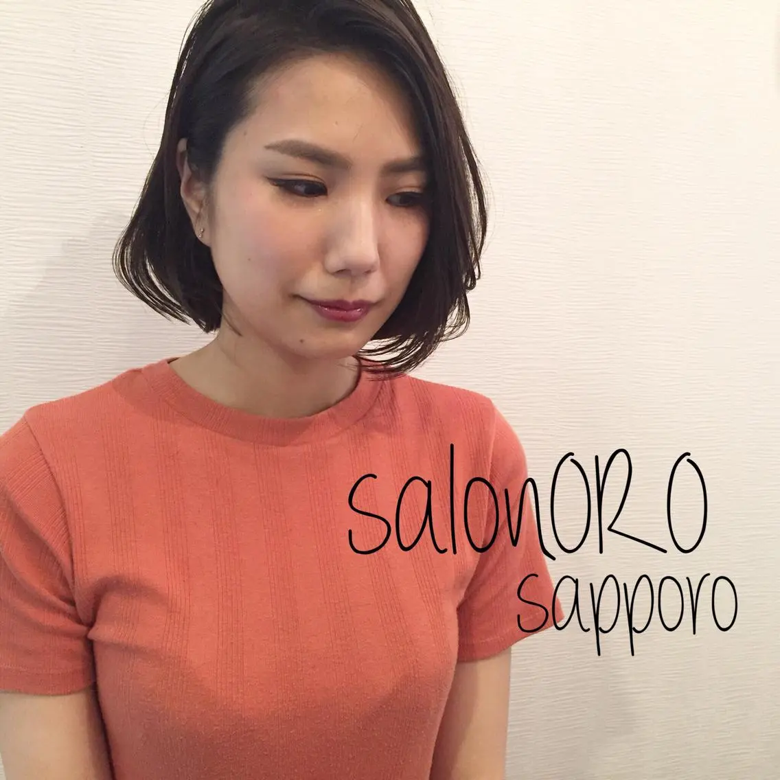 ミディアム カラー アッシュ ボブ 似合わせカット 外ハネヘア トリートメント カット ヘアカラー トリートメント 池田 真由美のヘアスタイル