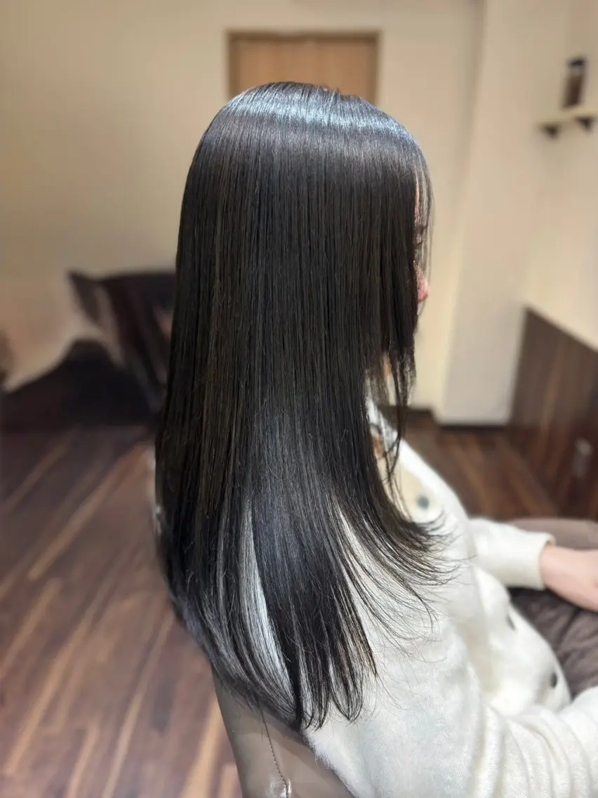 セミロング 西山 大樹のヘアスタイル