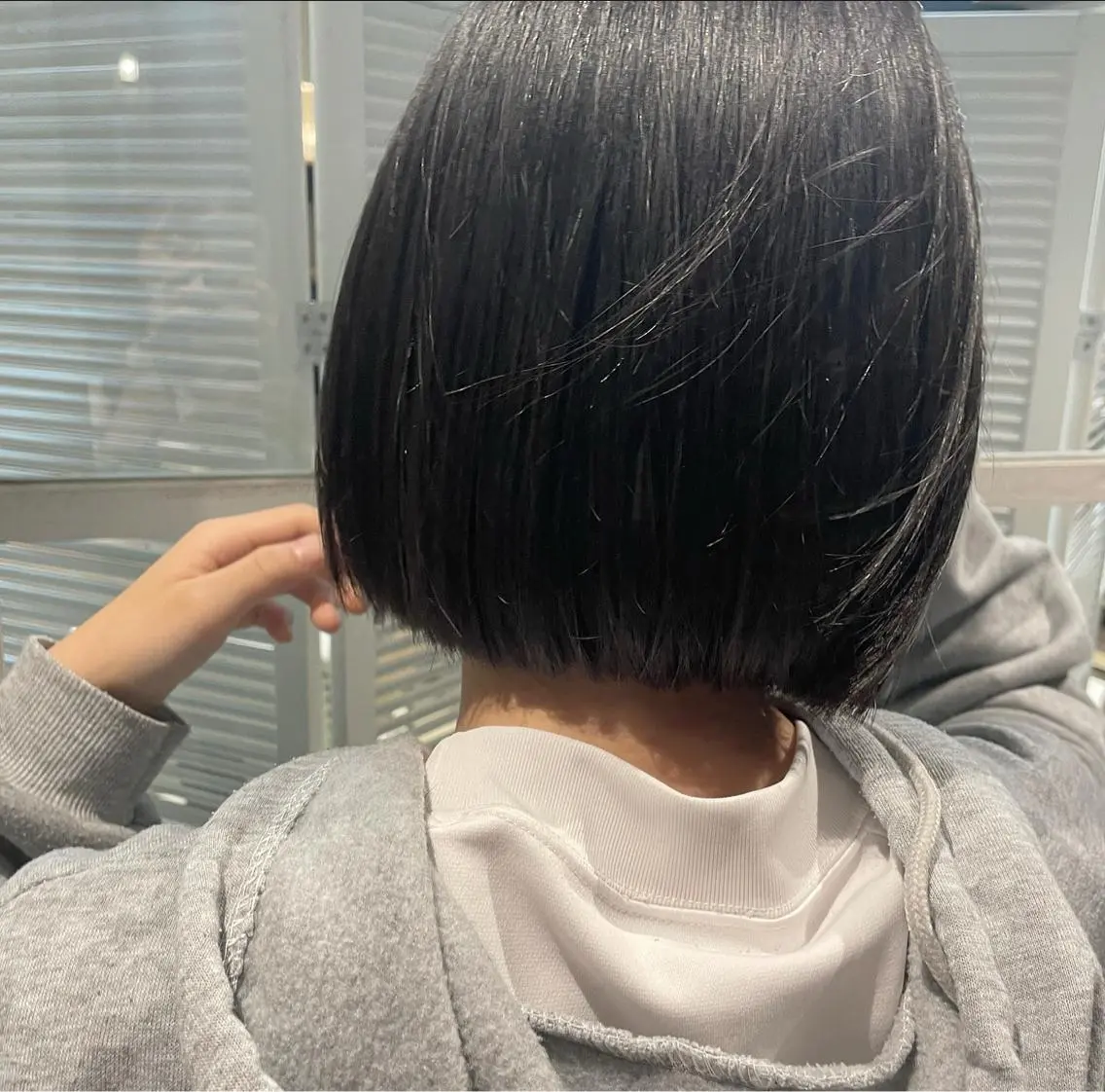 ショート 韓国風ヘア タッセルカット アンサイ 成増のヘアスタイル