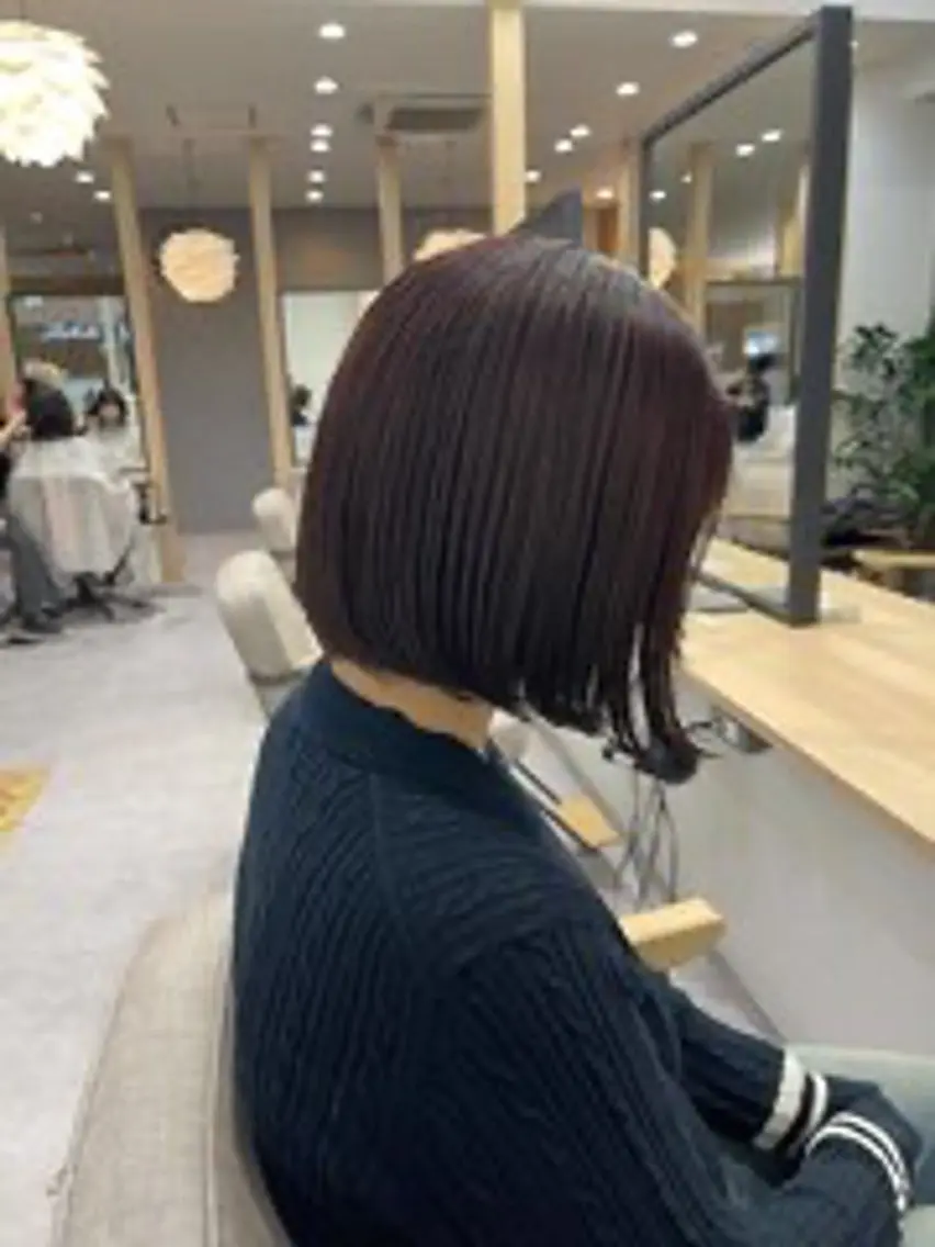 カット＋リタッチカラー¥5,400の写真
