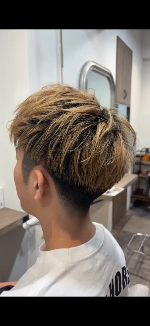 ショート メンズ カット 小松 美咲のヘアスタイル
