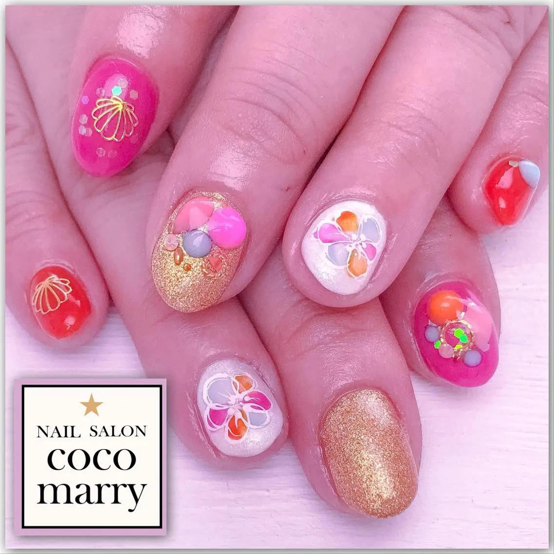 ネイル coco marry のネイルデザイン