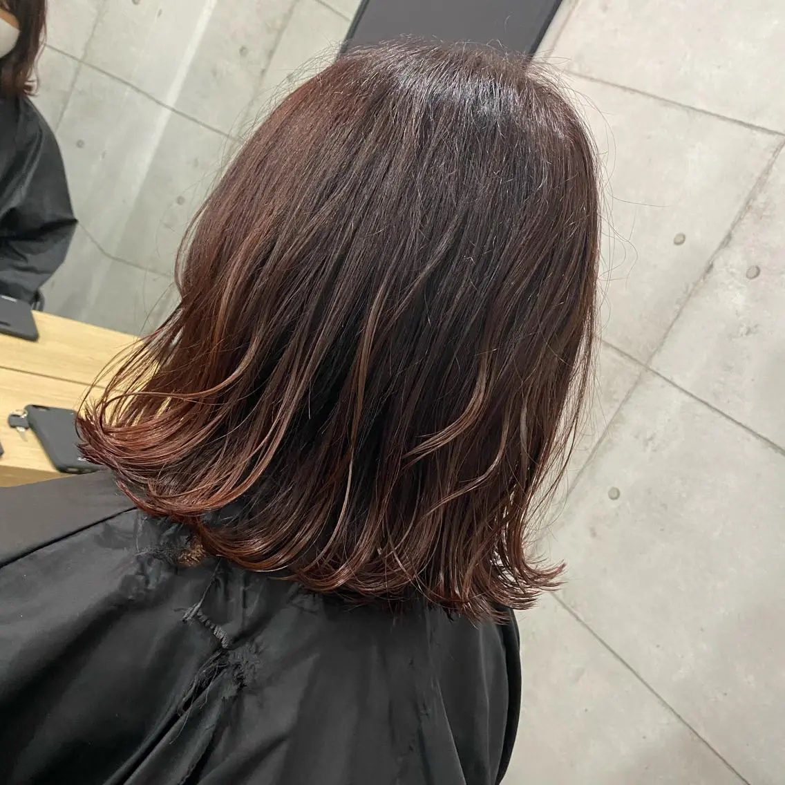 ミディアム 艶カラー💎 髪質改善🎈アトワのヘアスタイル