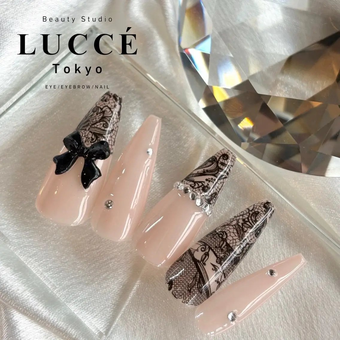 ネイル レース Sawako 高田馬場/ネイルのネイルデザイン