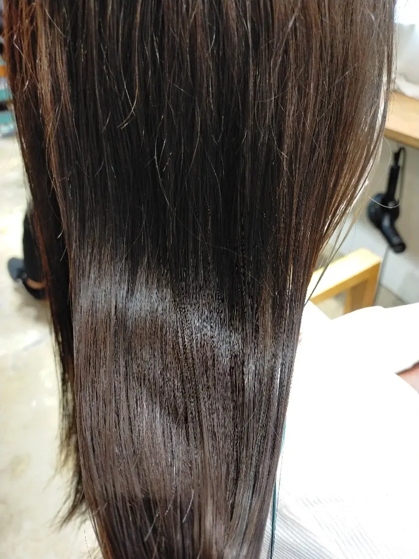 ロング カラー 髪質改善 トリートメント Culumi クルミ 松井照雄/梅田茶屋町のヘアスタイル