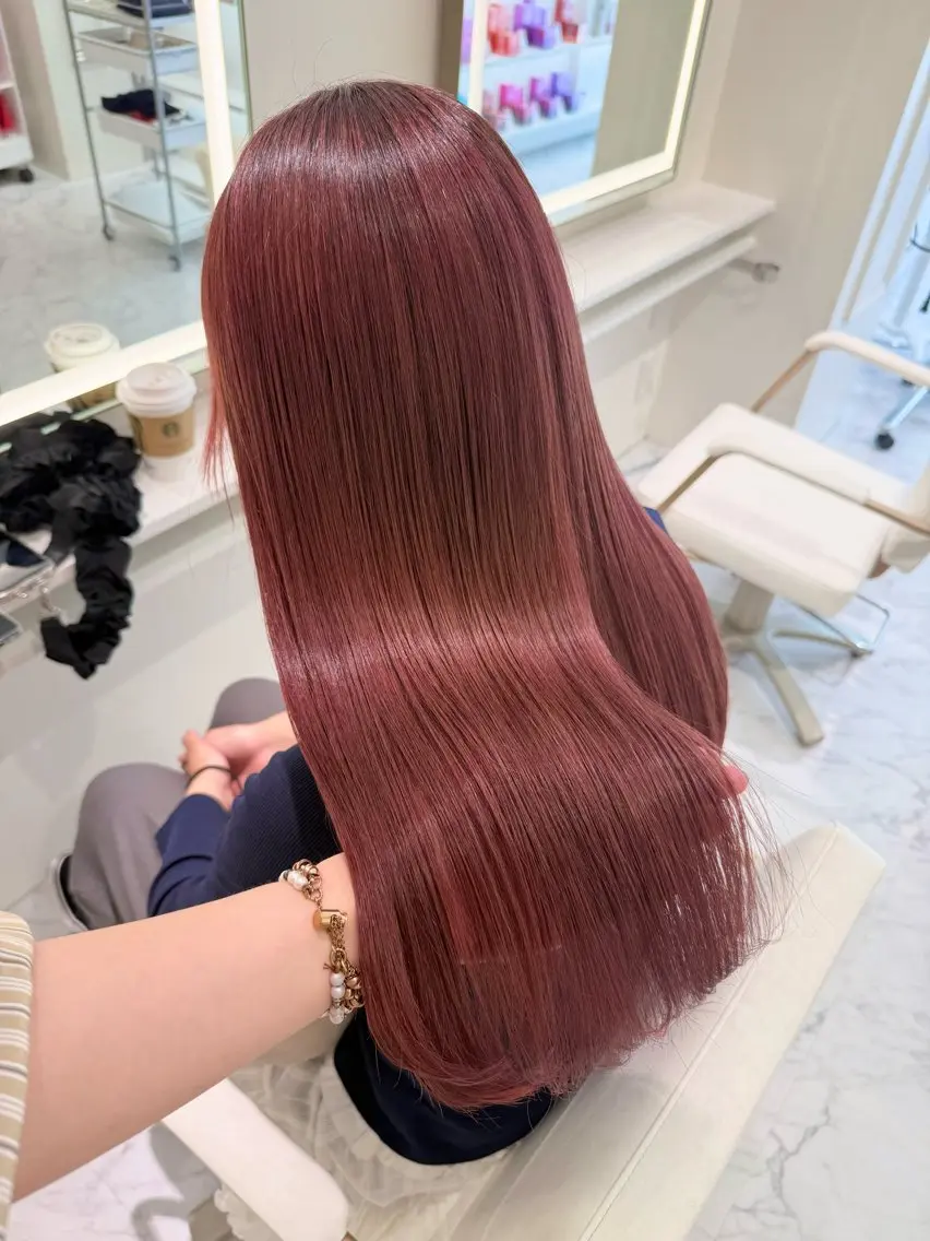 ロング カラー ヘアカラー ParveMix / 山本 玲南🫧🪽のヘアスタイル