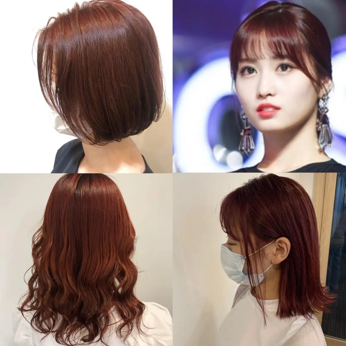 カラー 大迫 江梨のヘアスタイル