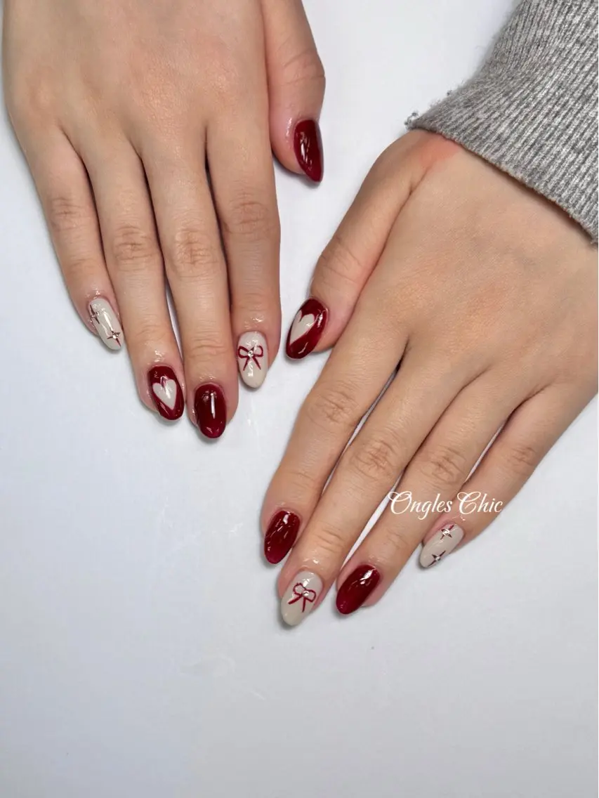 ネイル ハンドネイル ongles chicのネイルデザイン