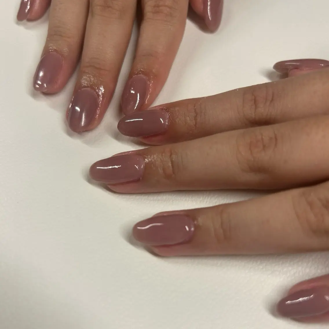 ネイル ワンカラーネイル lupie オモテダのネイルデザイン