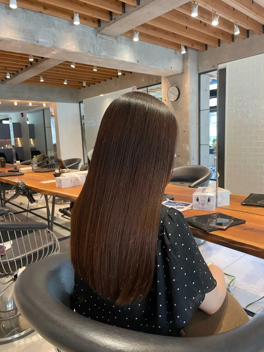 ロング カラー 髪質改善＆高級カラー ✨野井琢生のヘアスタイル