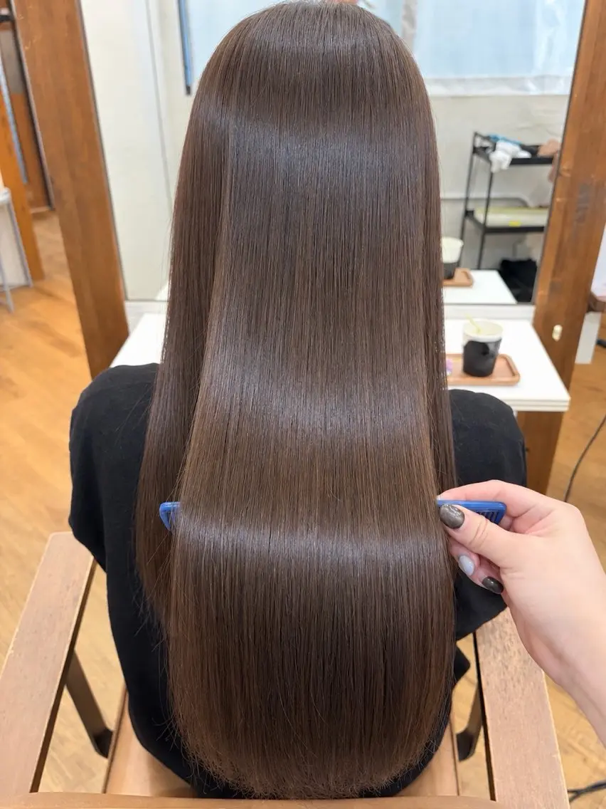 セミロング ヘアカラー 髪質改善/カラー MINAKOのヘアスタイル
