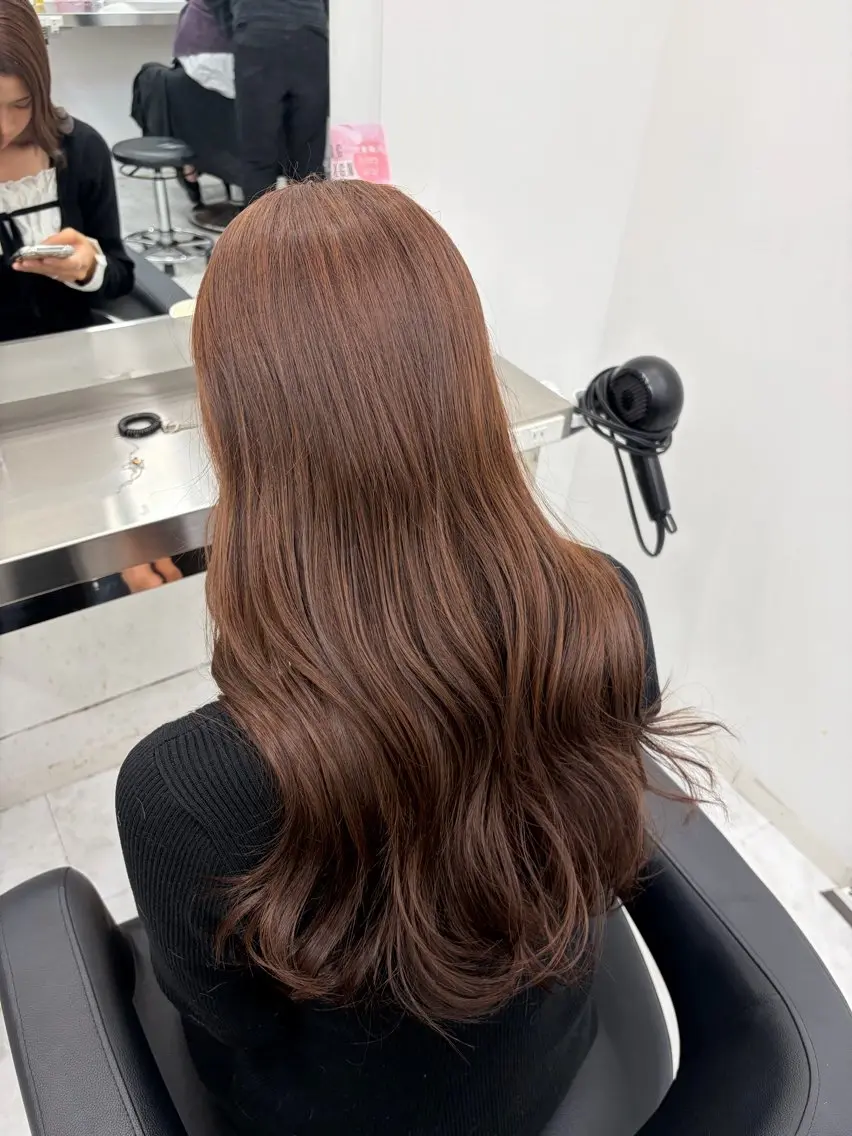 ロング カラー ヘアアレンジ ヘアカラー トリートメント 透明感カラー🎀艶髪 Anju/渋谷🎀のヘアスタイル