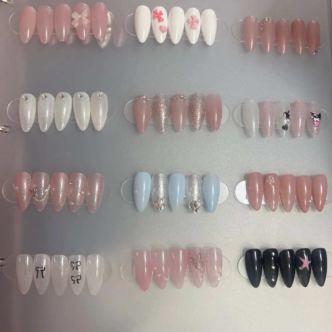 ネイル アートネイル フレンチネイル ジェルネイル グラデーション 韓国ネイル Viola  . Nailsalonのネイルデザイン