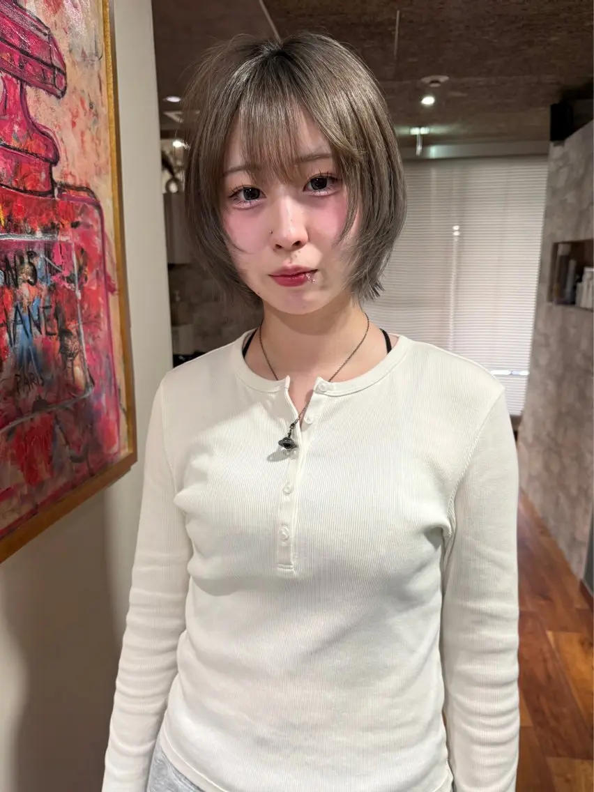 ショート カラー カット トリートメント mai / linoah˚✧のヘアスタイル