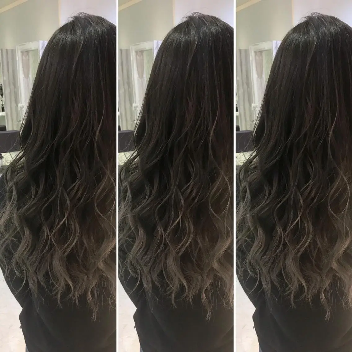 セミロング カラー 柿沼  洸太のヘアスタイル